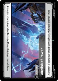 Obelisk of Power Rainbow Foil