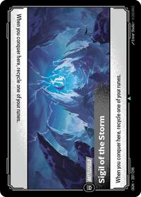 Sigil of the Storm Rainbow Foil