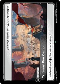 Trifarian War Camp Rainbow Foil