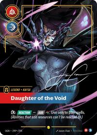 KaiSa Daughter of the Void Signed Alternate Art Overnumbered