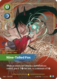 Ahri Nine Tailed Fox Showcase Overnumbered