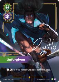 Yasuo Unforgiven Showcase Overnumbered (Signed)