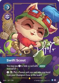 Teemo Swift Scout Showcase Overnumbered (Signed)