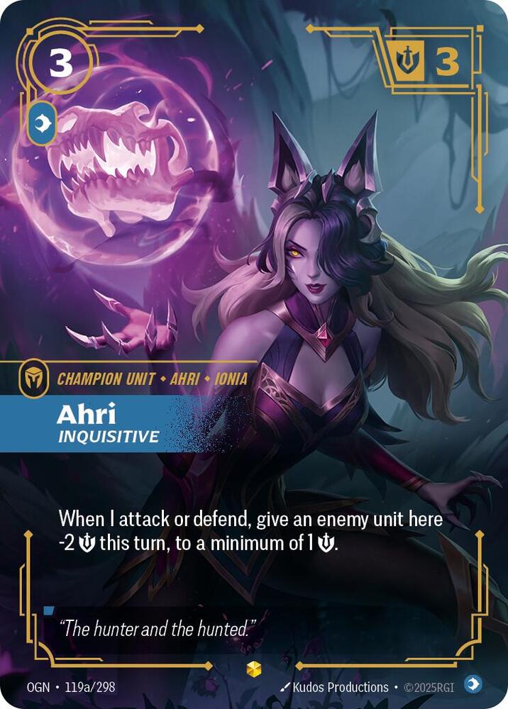 Ahri Inquisitive Alt Art