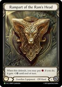 Rampart of the Ram's Head Rainbow Foil GEM