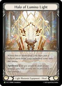 Halo of Lumina Light Rainbow Foil