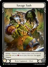Savage Sash Rainbow Foil GEM