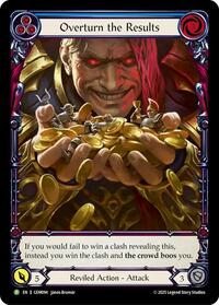Overturn the Results Rainbow Foil