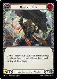 Boulder Drop Rainbow Foil