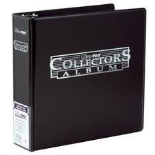 ULTRA PRO COLLECTOR ALBUM 3" Black