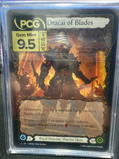 Fai, Dracai of Blades Marvel Cold Foil Graded Gem Mint 9.5