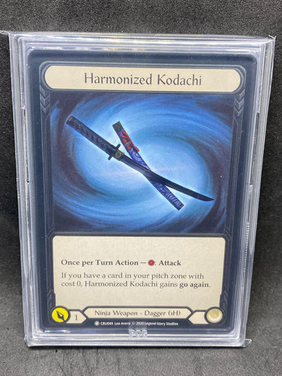 Harmonized Kodachi CF 9 Graded Player Slab