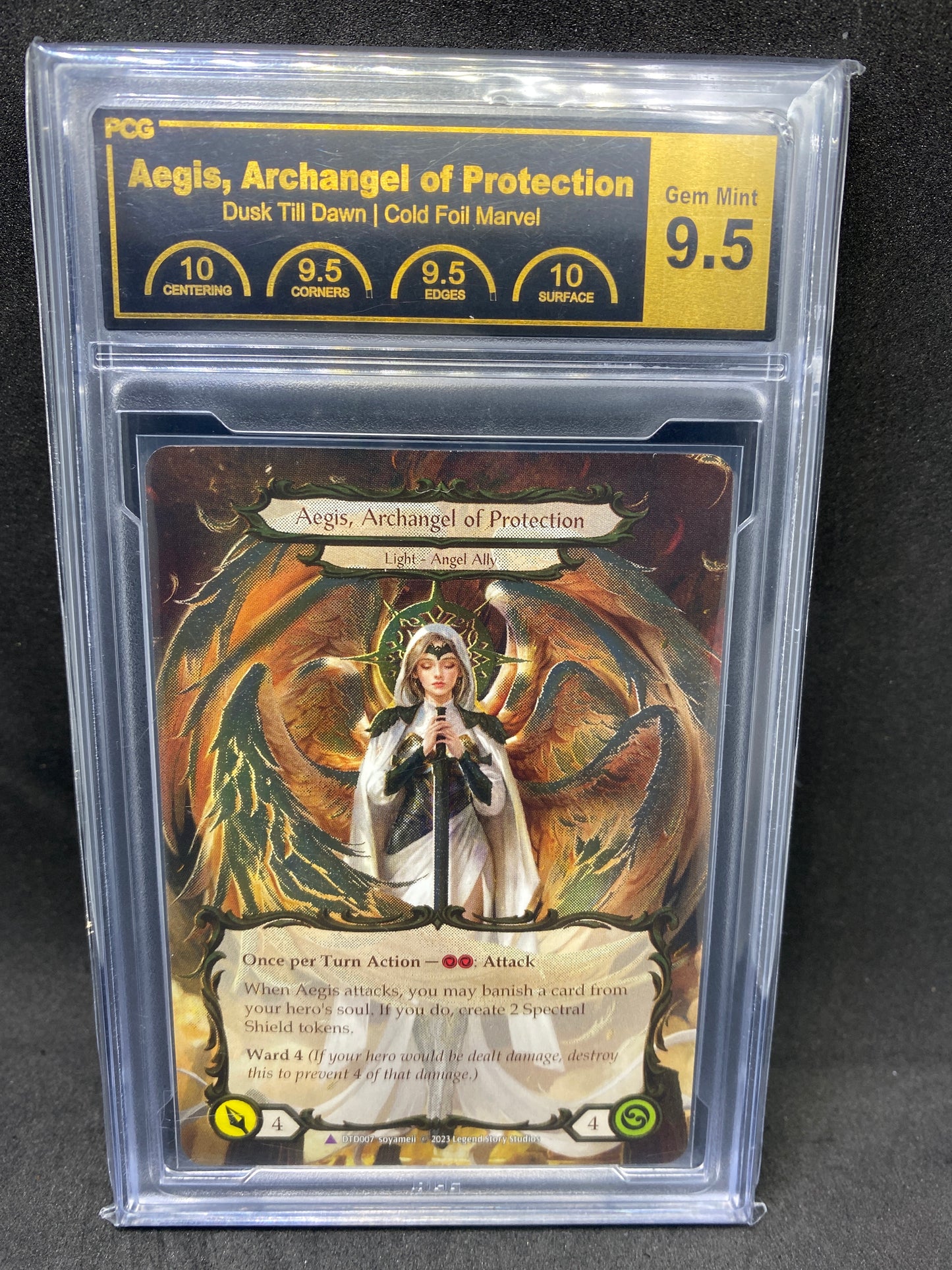 Aegis, Archangel of Protection Figment of Protection Marvel CF 9.5 Graded