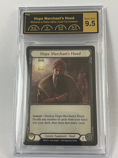 Hope Merchant's Hood CF Alpha 9.5 Graded