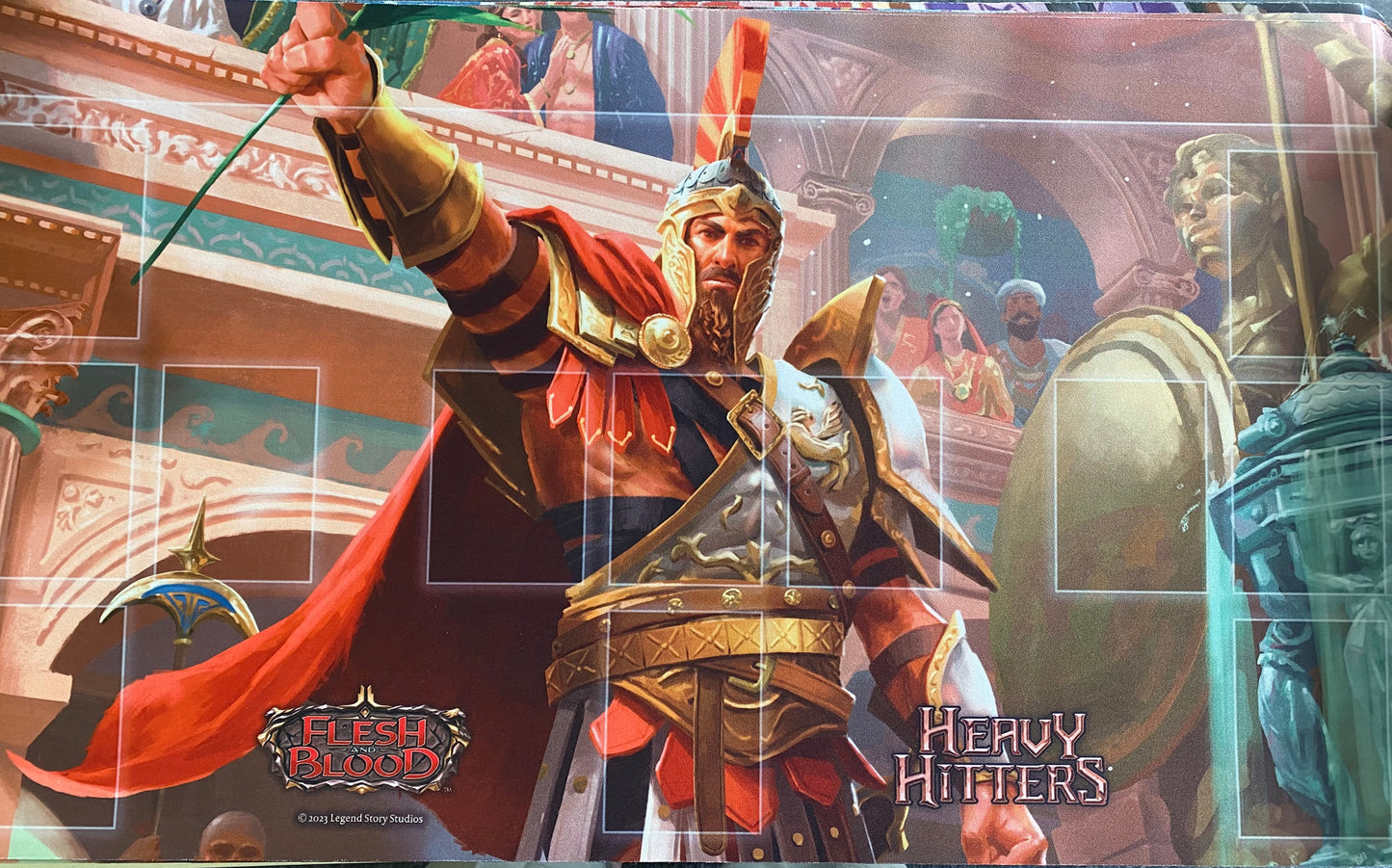 Olympia, Prized Fighter Playmat