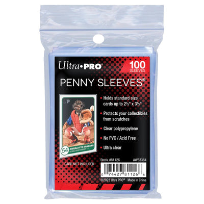 ULTRA PRO Penny Sleeves 100 Standard Size
