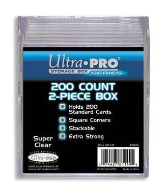 ULTRA PRO CARD STORAGE - 200Ct Plastic Box