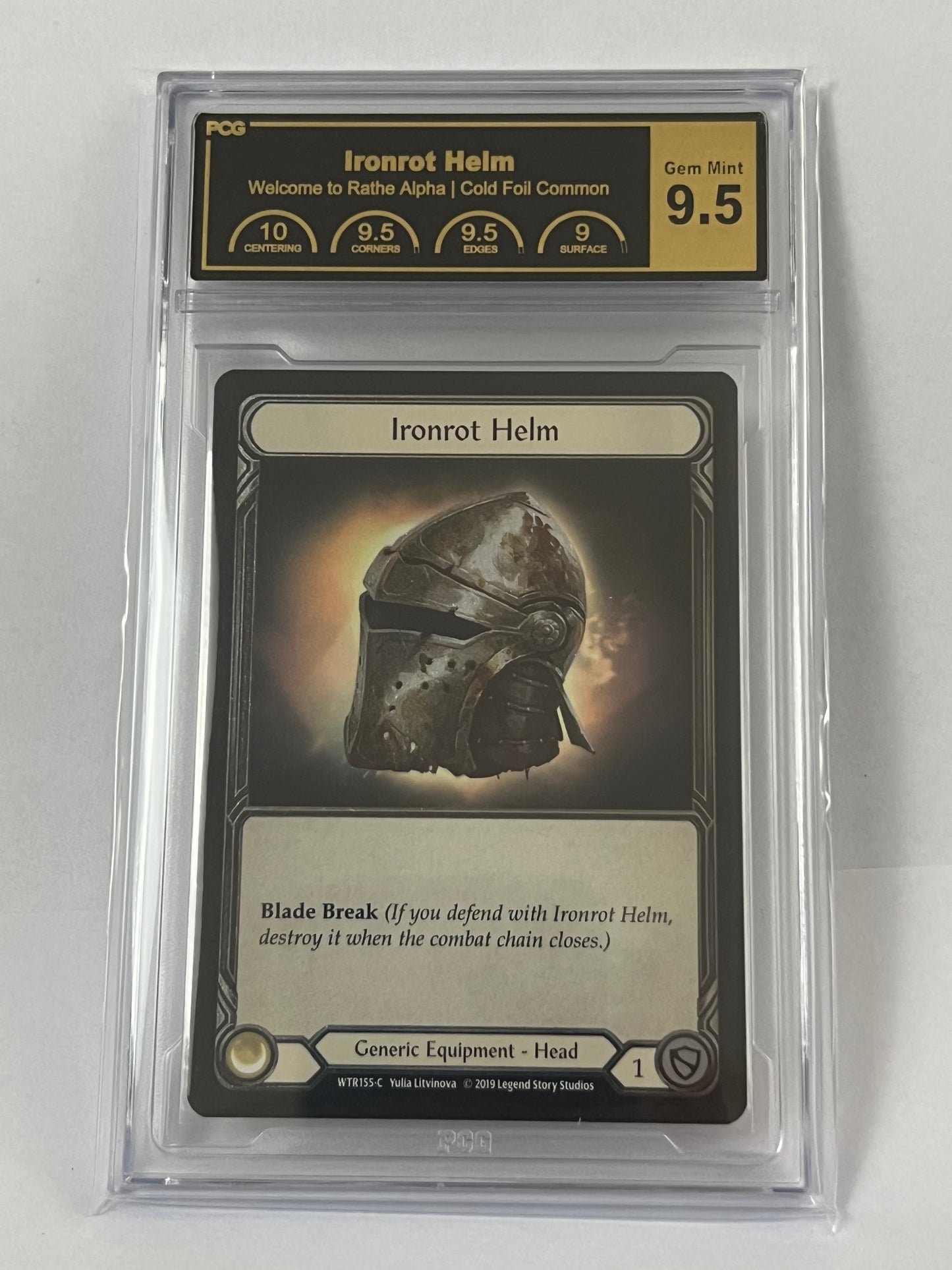 Ironrot Helm CF Alpha 9.5 Graded