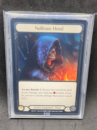 Nullrune Hood CF 9 Graded Player Slab