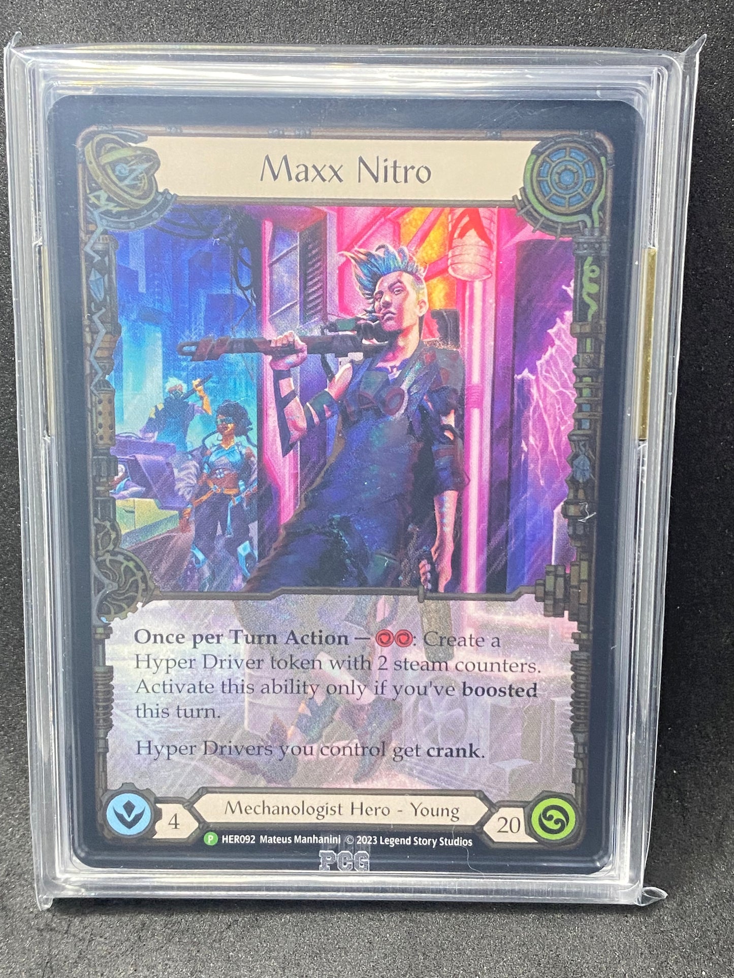 Maxx Nitro CF 9.5 Graded Player Slab