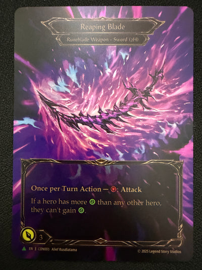 Reaping Blade RF EA Promo