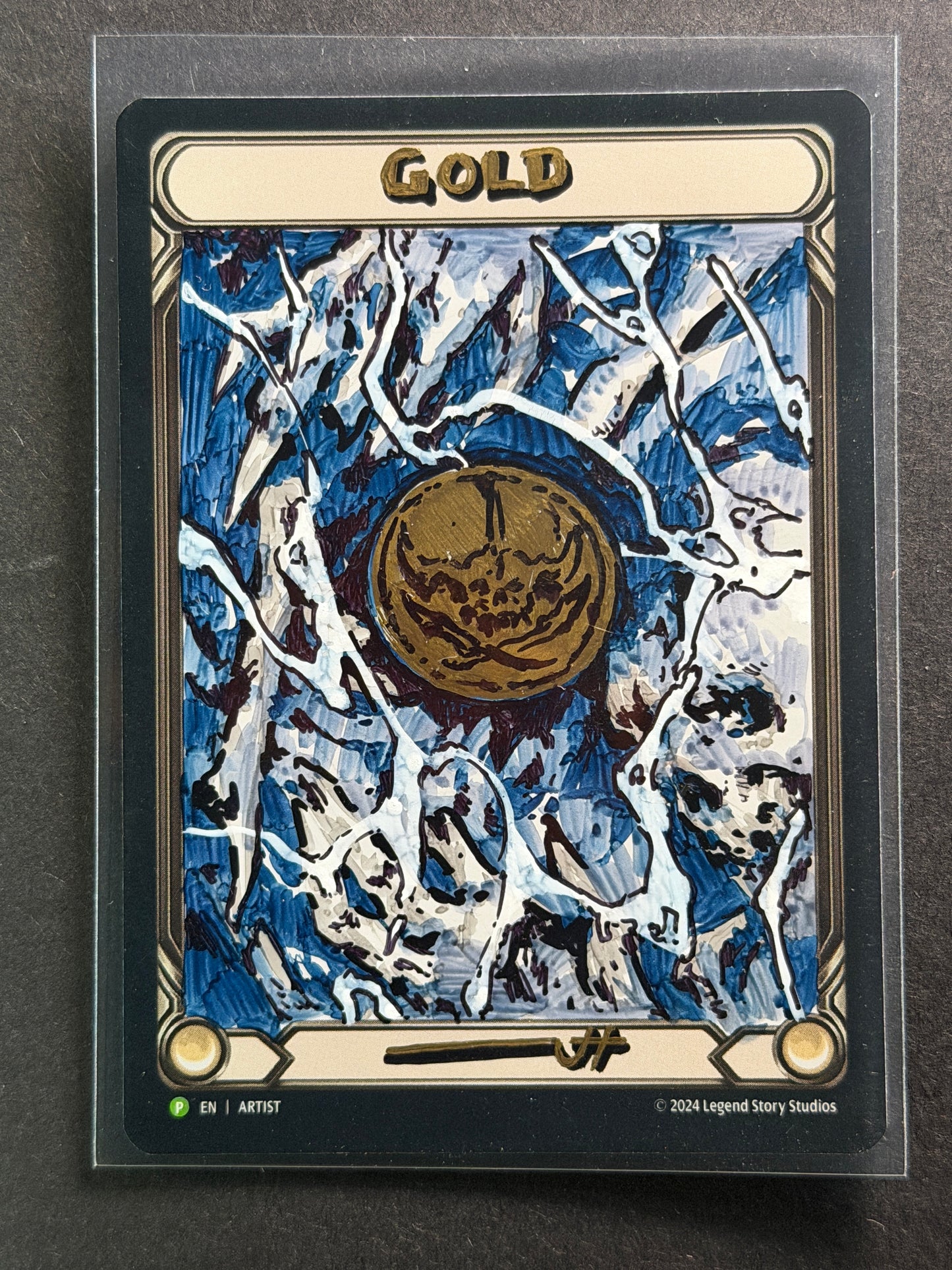 Gold Token Artist Proof (Nathaniel Himawan)