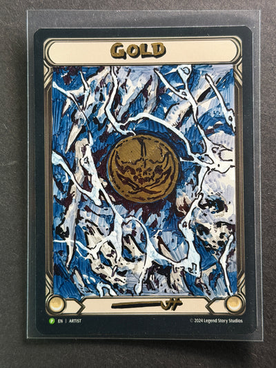 Gold Token Artist Proof (Nathaniel Himawan)
