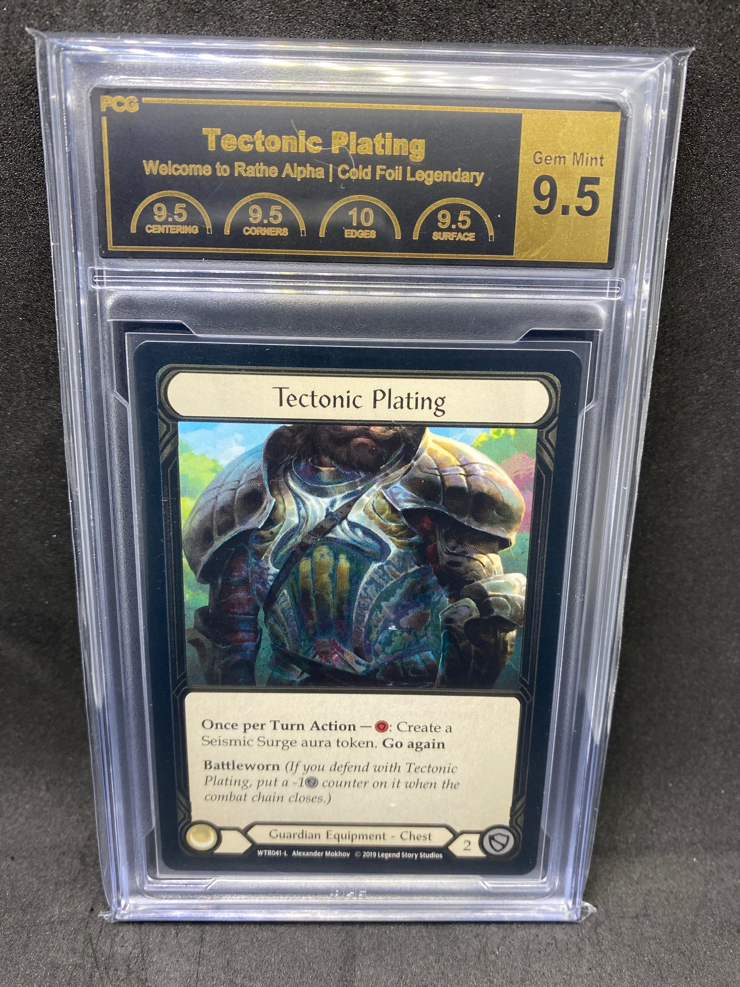 Tectonic Plating Alpha CF 9.5 Graded