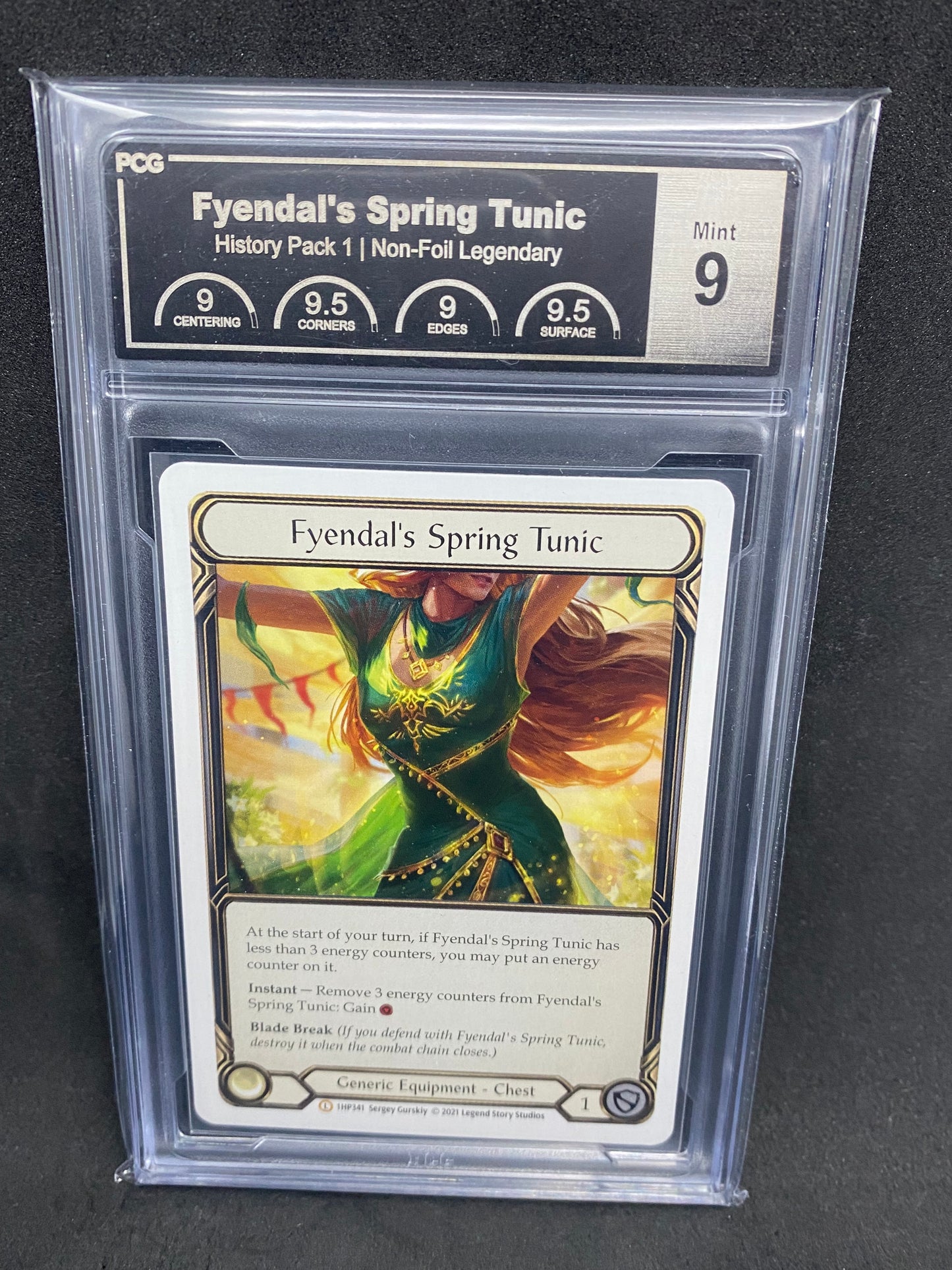 Fyendal's Spring Tunic NF 9 Graded Player Slab