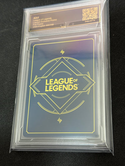 Ahri - Riftbound League of Legends TCG Promo Graded Pristine 10