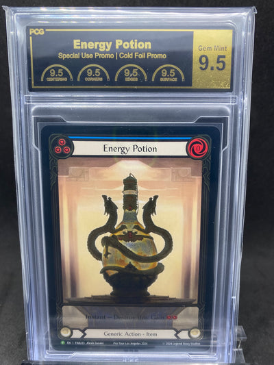 Energy Potion Cold Foil Pro Tour Promo CF 9.5 Graded