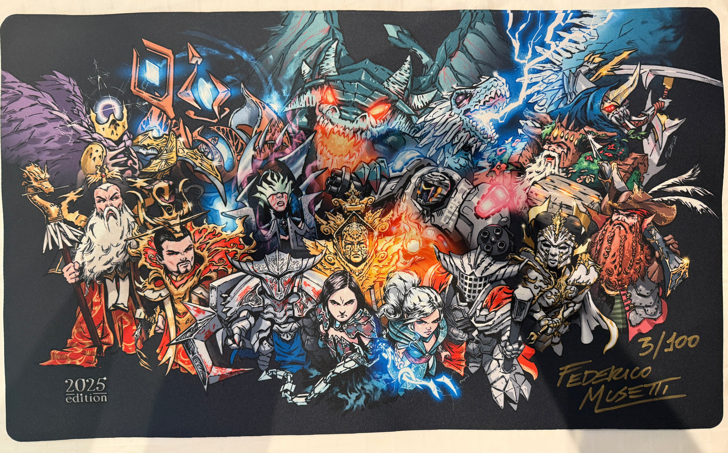 Federico Musetti Limited Edition Playmat (#3 / 100)