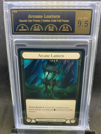 Arcane Lantern Gold Foil 9.5 Graded