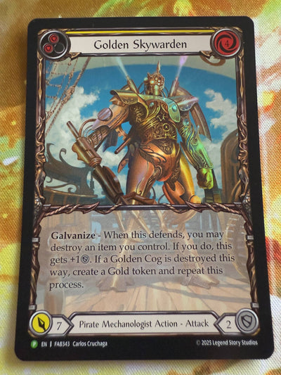 Golden Skywarden RF Promo