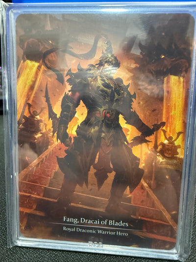 Fai, Dracai of Blades Marvel Cold Foil Graded Gem Mint 9.5