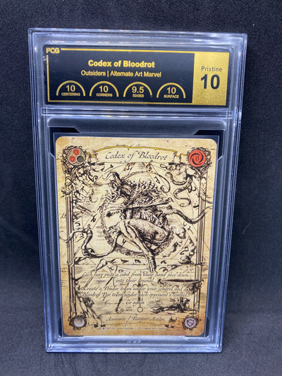 Codex of Bloodrot Marvel CF Pristine 10 Graded