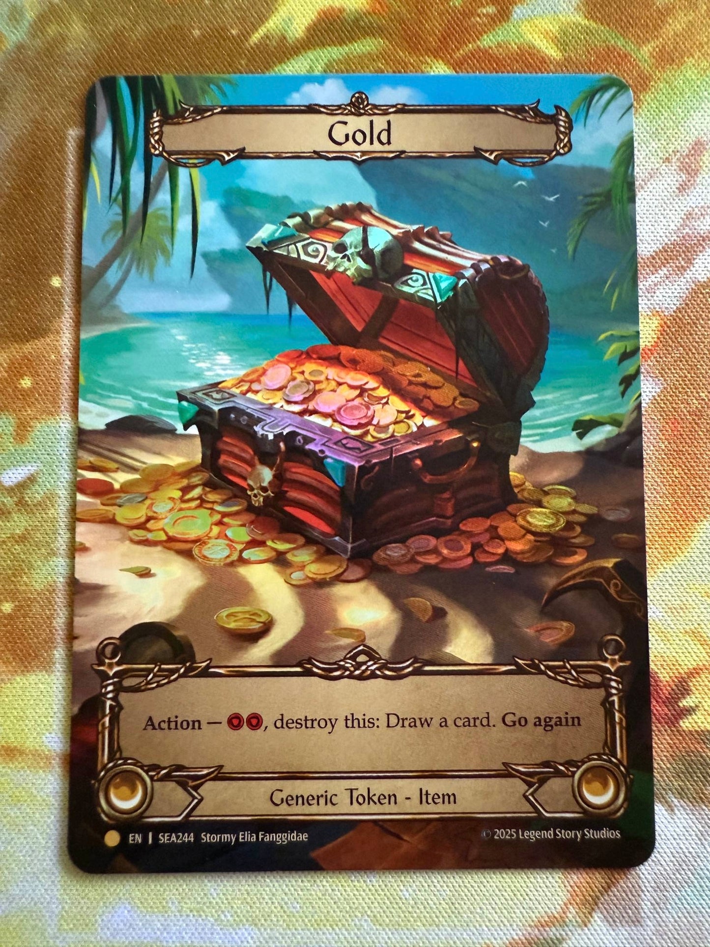 Gold Rainbow Foil Treasure Pack