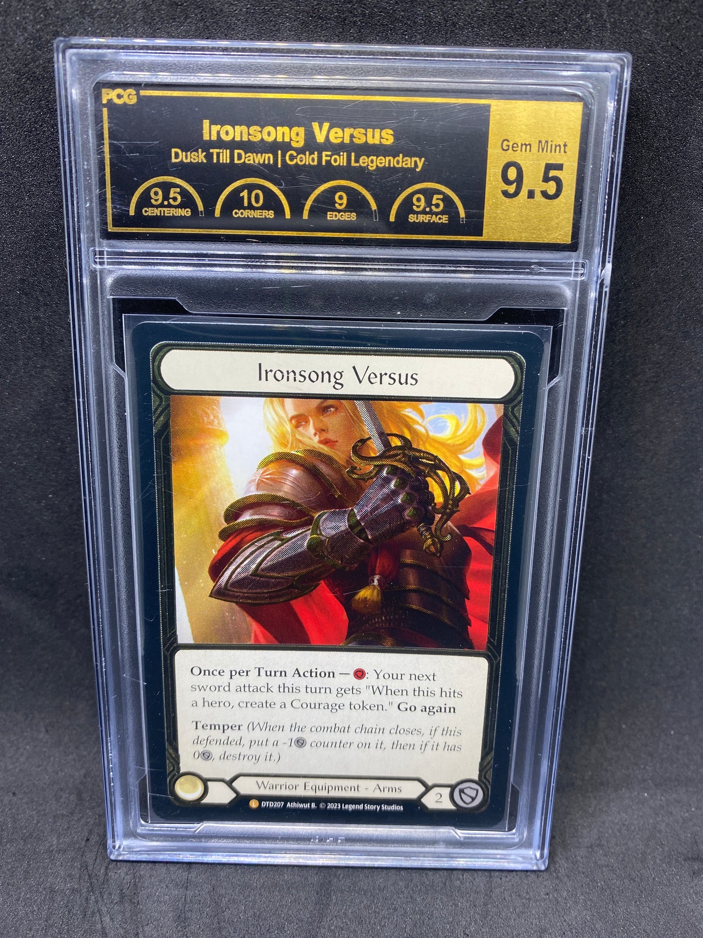 Ironsong Versus CF 9.5 Graded