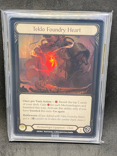 Teklo Foundry Heart CF 9.5 Graded Player Slab