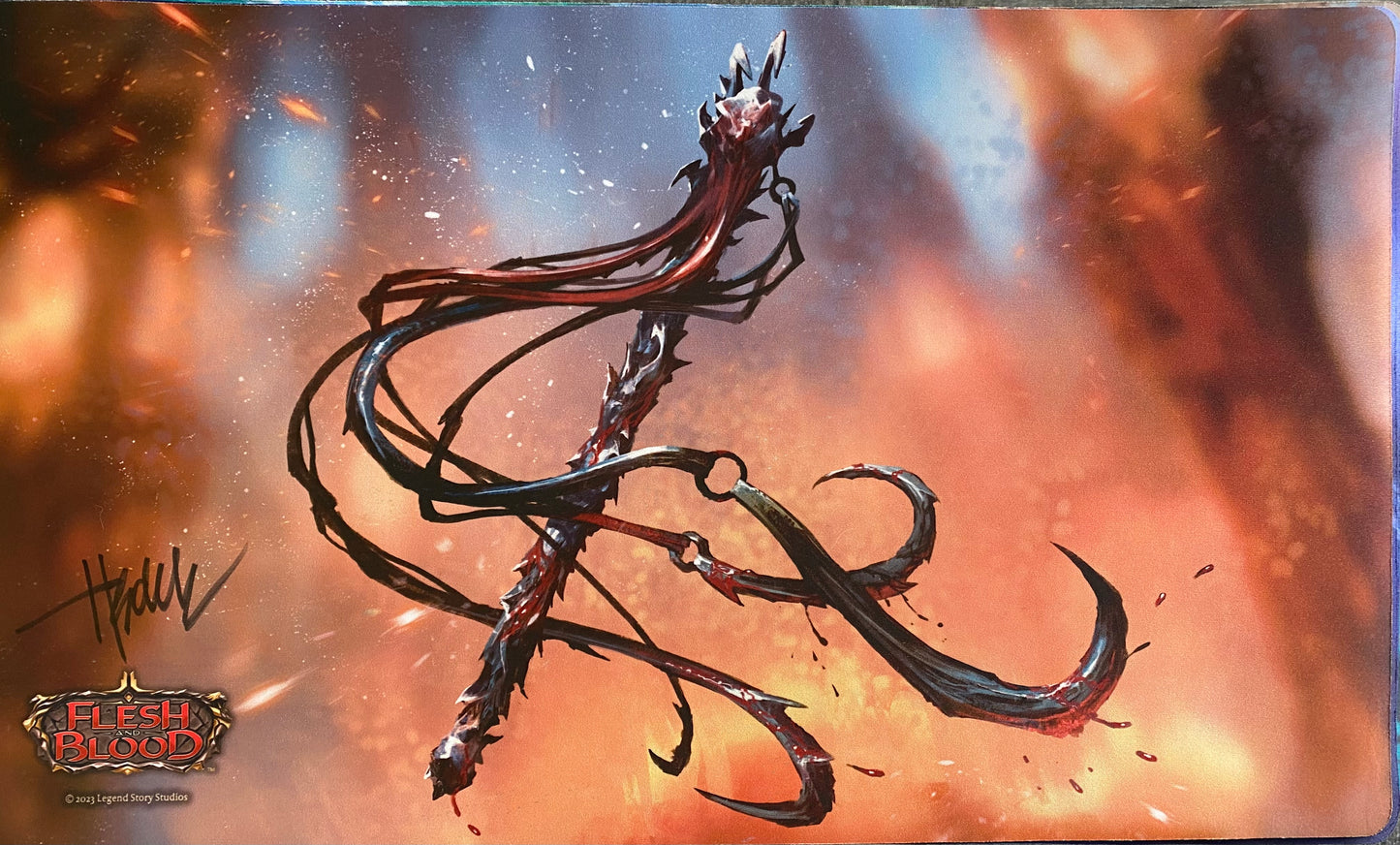 Flail of Agony Playmat