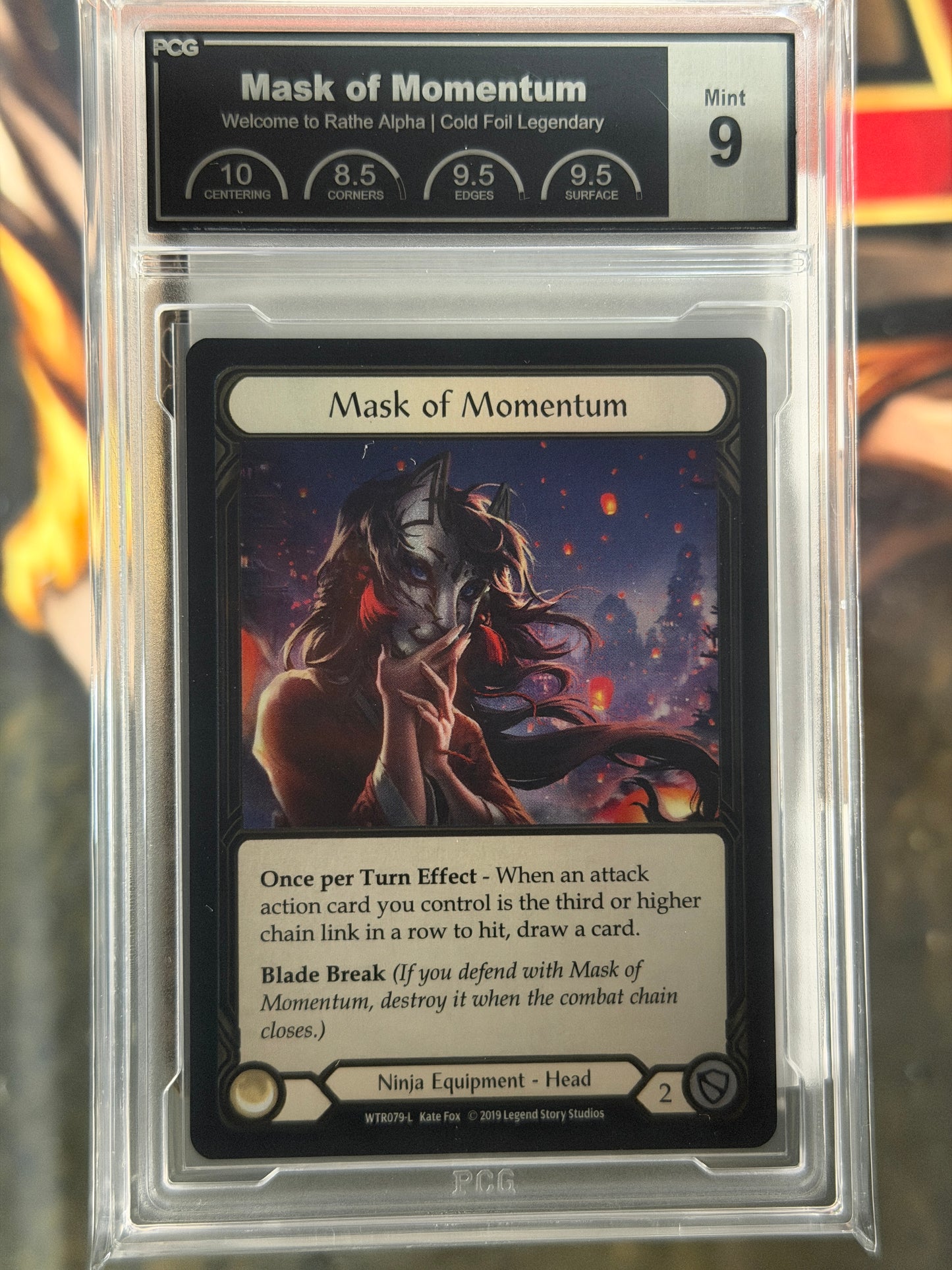 Mask of Momentum CF Graded PCG Mint 9