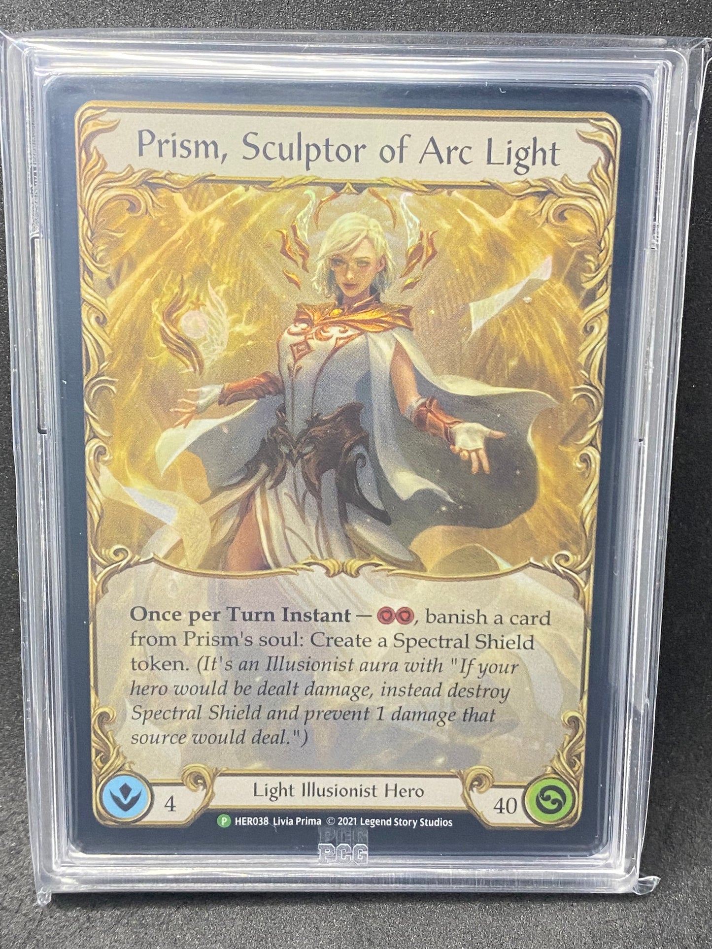 Prism, Sculptor of Arc Light RF 9 Graded Player Slab