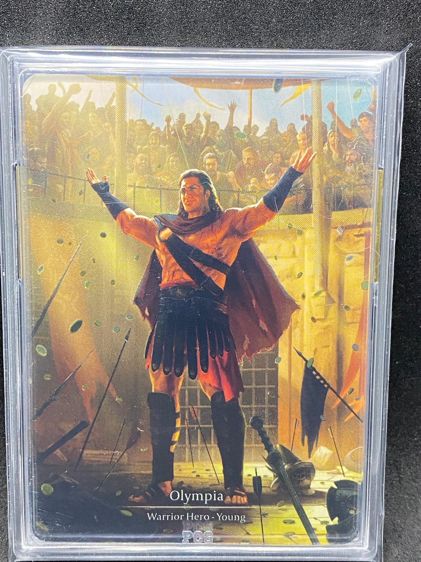 Olympia CF Marvel 9.5 Graded Player Slab