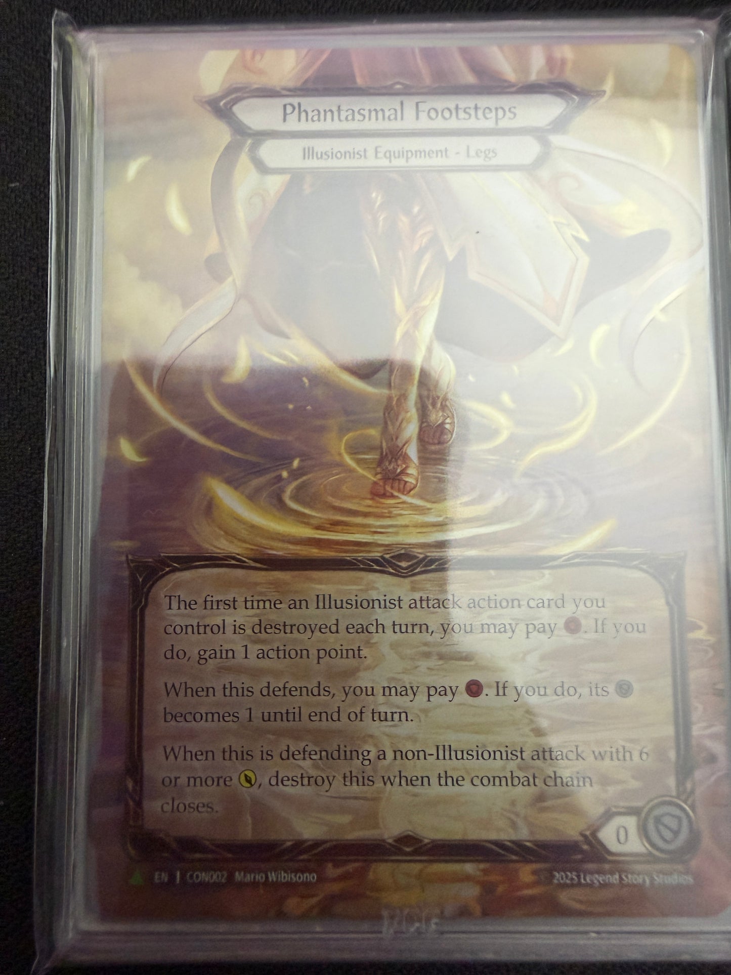 Phantasmal Footsteps RF Promo Graded Gem Mint 10 PCG