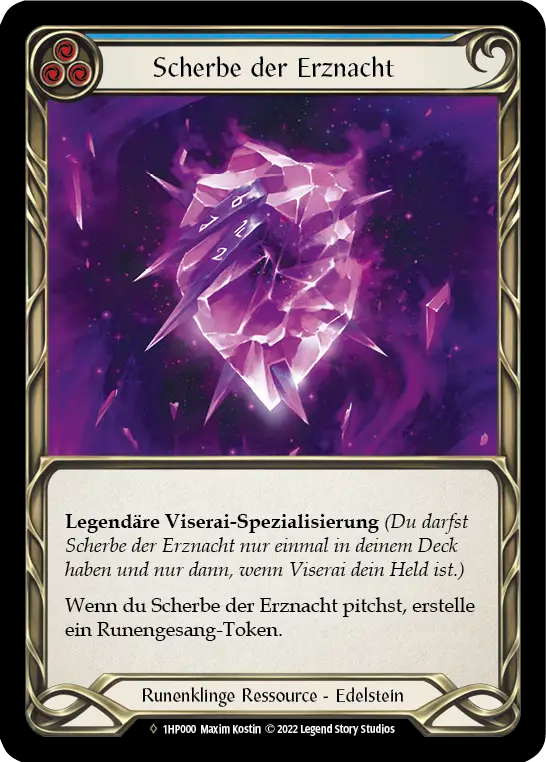 Arknight Shard Rainbow Foil (German)