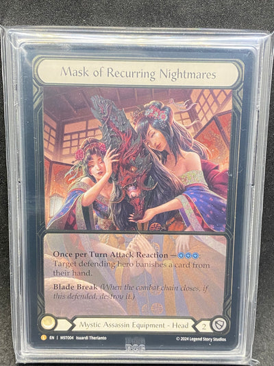Mask of Recurring Nightmares CF Extended 9 Graded Player Slab