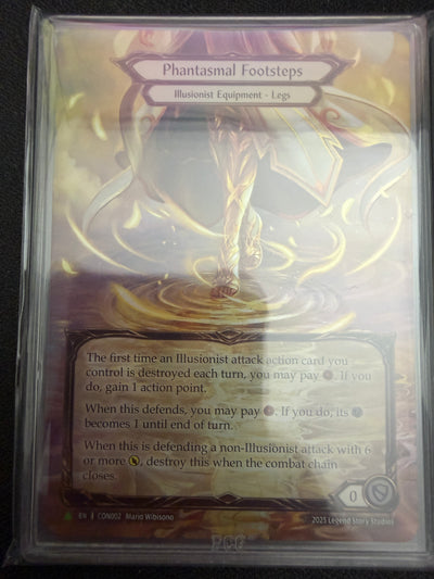 Phantasmal Footsteps RF Promo Graded Gem Mint 10 PCG