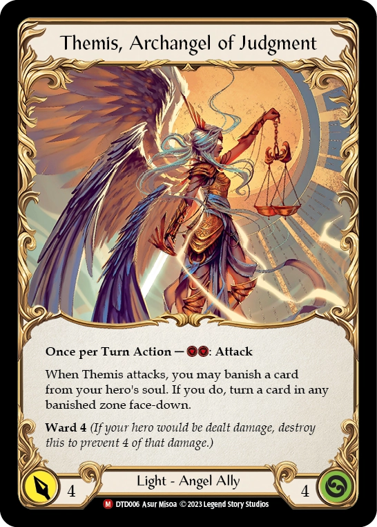 Themis, Archangel of Judgment Figment of Judgment Cold Foil Marvel