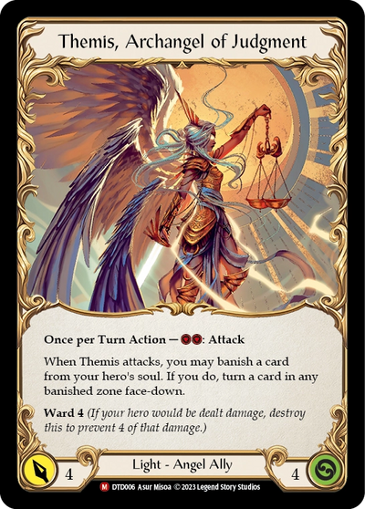 Themis, Archangel of Judgment Figment of Judgment Cold Foil Marvel