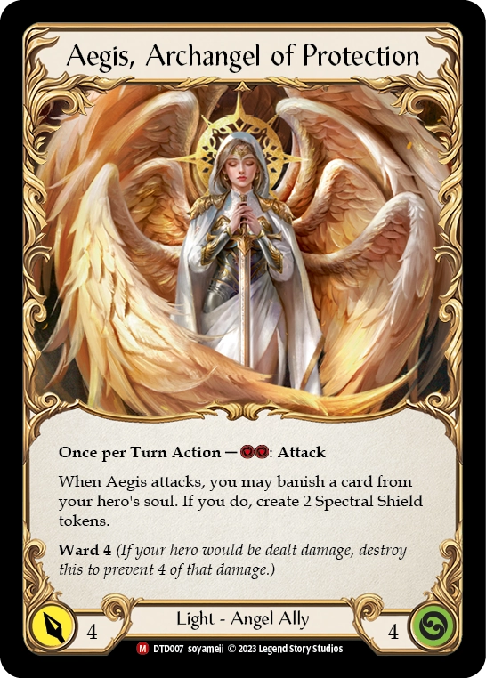 Aegis, Archangel of Protection Figment of Protection Cold Foil Marvel